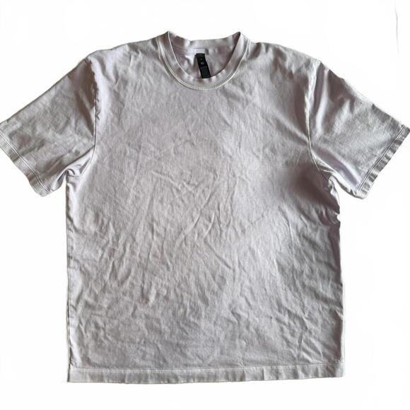 EUC Lululemon Heavyweight Cotton Jersey T-Shirt Light Purple/Lavender Size M - Picture 2 of 4